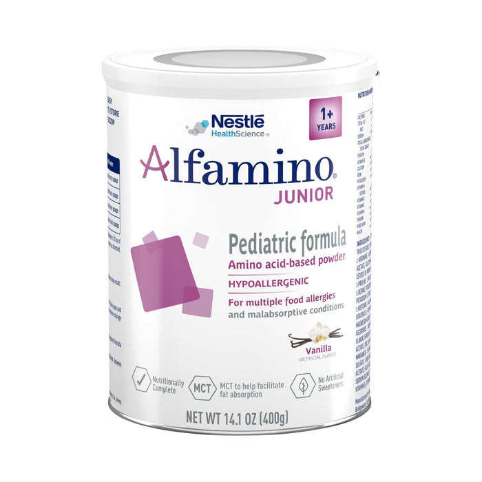 Alfamino® Junior Vanilla Pediatric Oral Supplement 14.1 oz - Case of 6