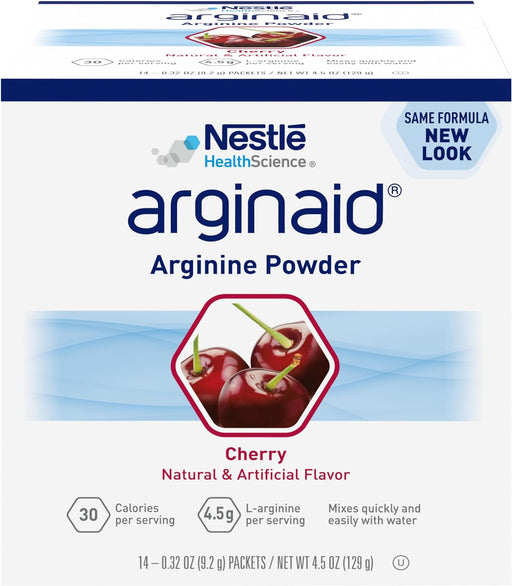 Arginaid® Cherry Flavor Powder Packets Oral Supplement - Medical Supply Surplus