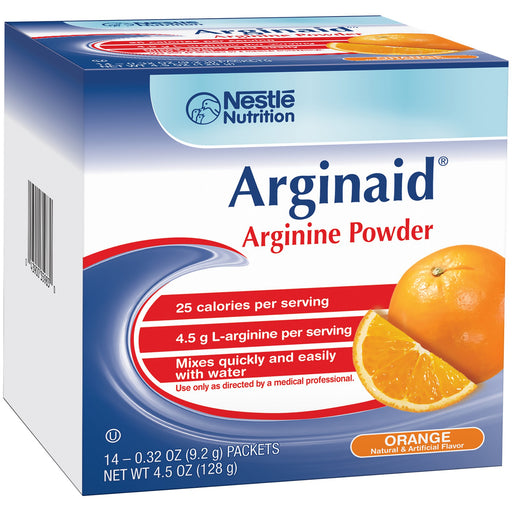 Arginaid® Orange Flavor Powder Packets Oral Supplement - Medical Supply Surplus