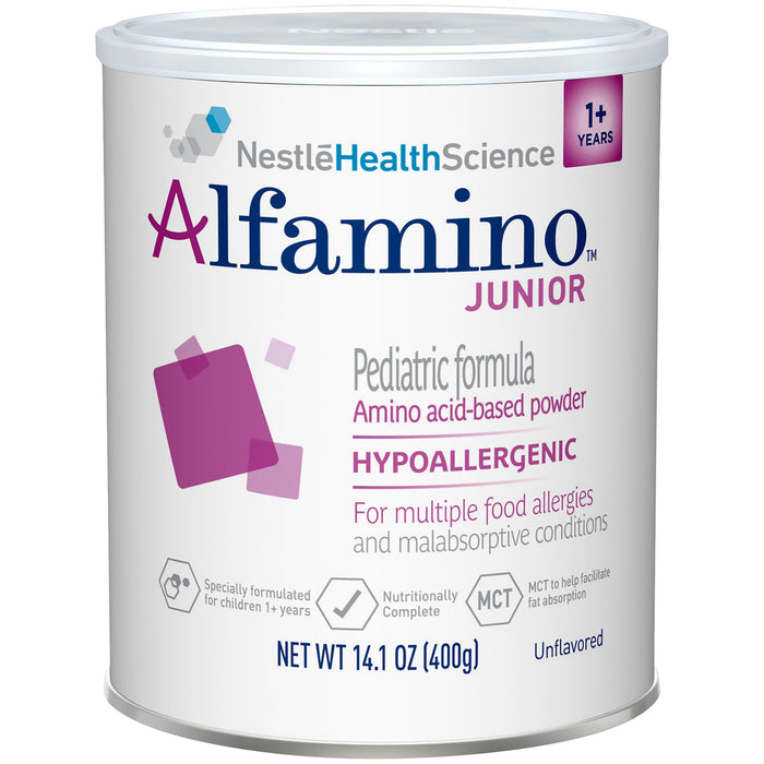 Alfamino® Junior Unflavored Pediatric Oral Supplement 14.1 oz - Case of 6