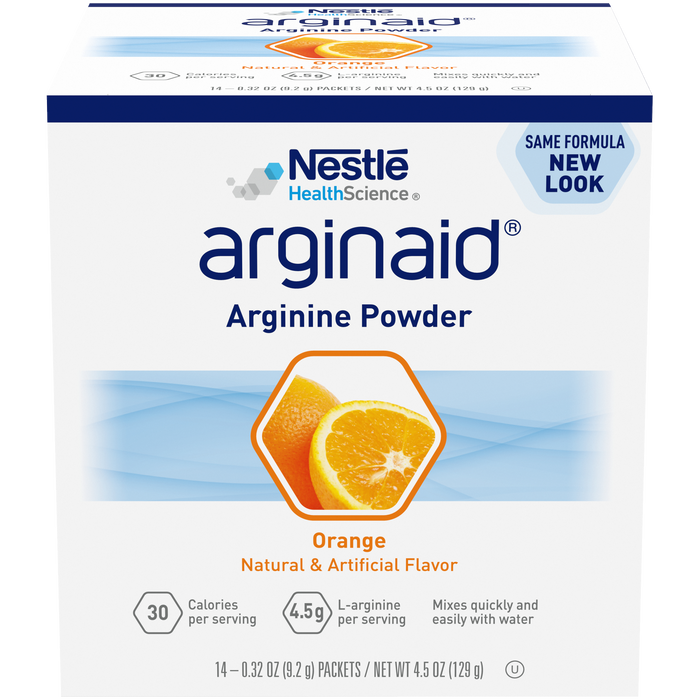 Arginaid® Orange Flavor Powder Packets Oral Supplement