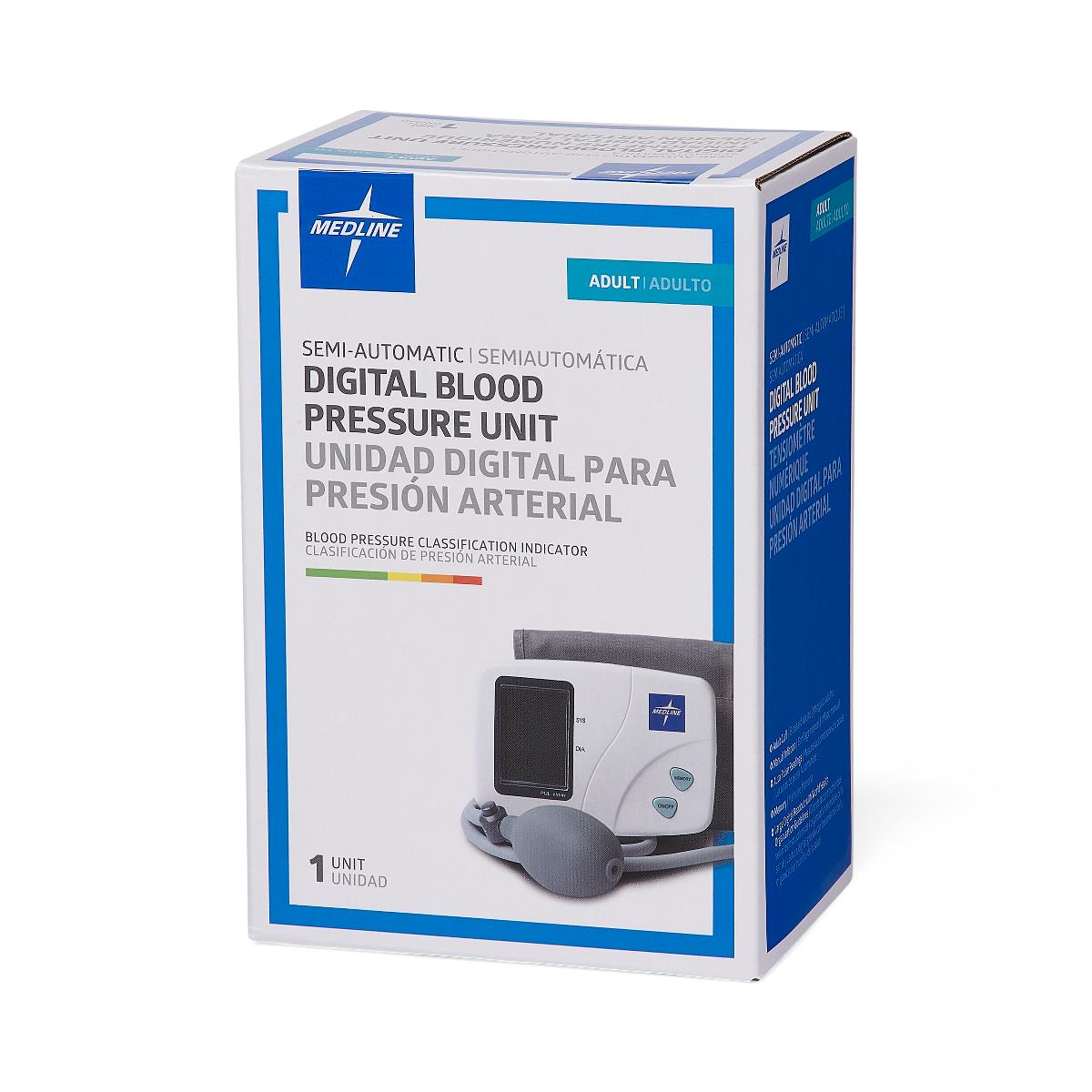 Medline Digital Blood Pressure Unit, Automatic Inflation