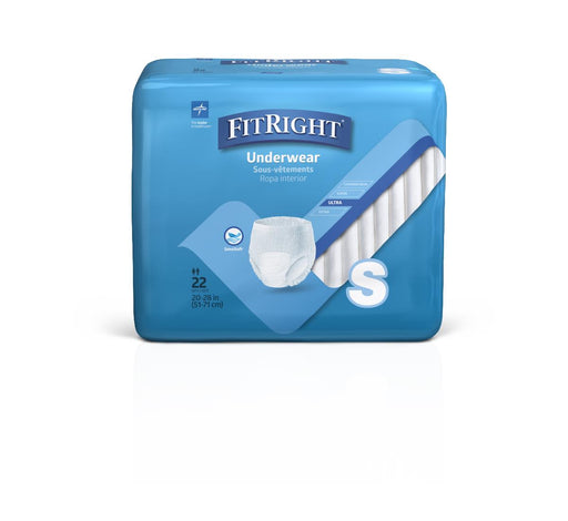 FitRight Ultra Adult Briefs with Tabs, Heavy Absorbency, Small, 20-33  (Pack of 20) : : Health & Personal Care