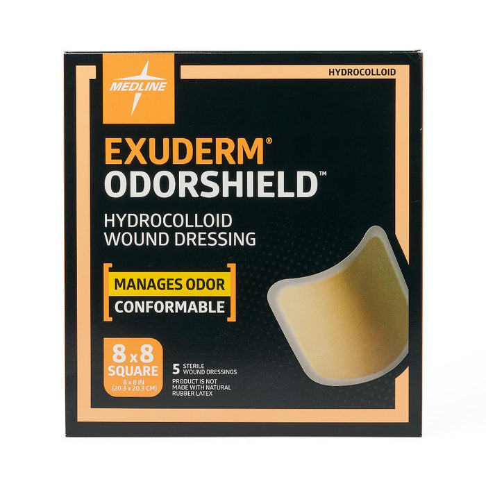 Exuderm Odorshield Hydrocolloid Wound Dressing 8" x 8"