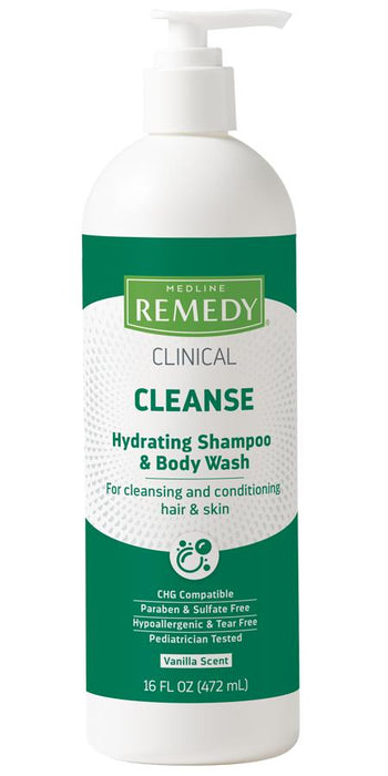 Remedy Clinical Cleanse Hydrating Shampoo & Bodywash - 16oz