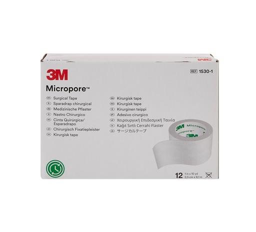 3M™ Micropore™ White 1 Inch X 10 Yard Paper Medical Tape — Medical Supply  Surplus