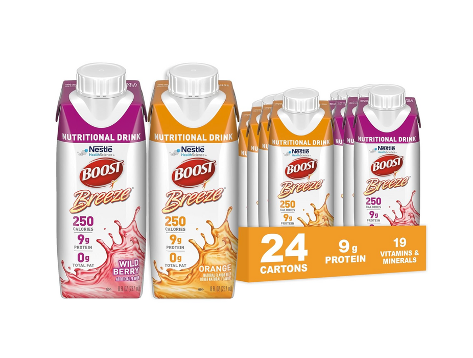 Boost® Breeze Nutritional Drink 8oz - Case of 24