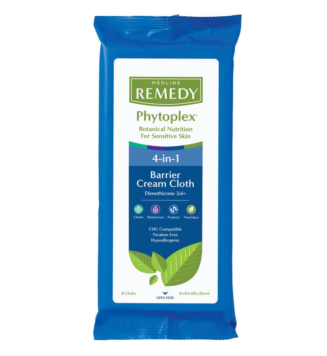 Remedy Phytoplex Dimethicone Skin Protectant Cloths - Case of 32